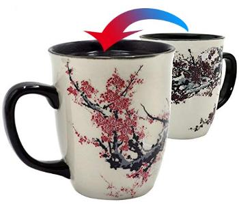Color changing coffee mug