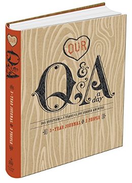 3 year couples Q & A journal