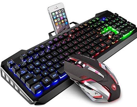 Back-lit gaming keyboard