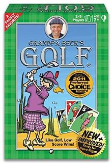 Golf card game