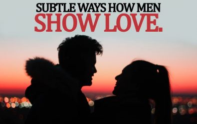 How men show love article - featured image