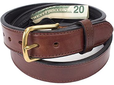 Men's hidden pocket money belt